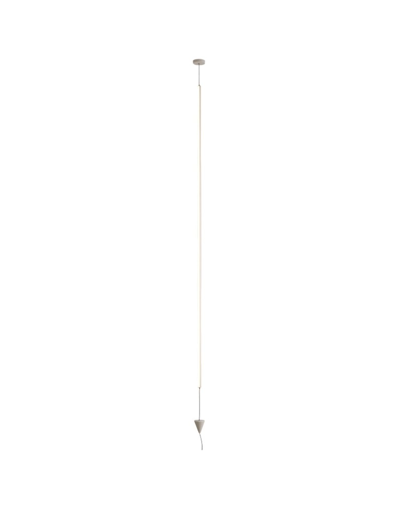 VERTICAL * PIE SALON LED BLANCO